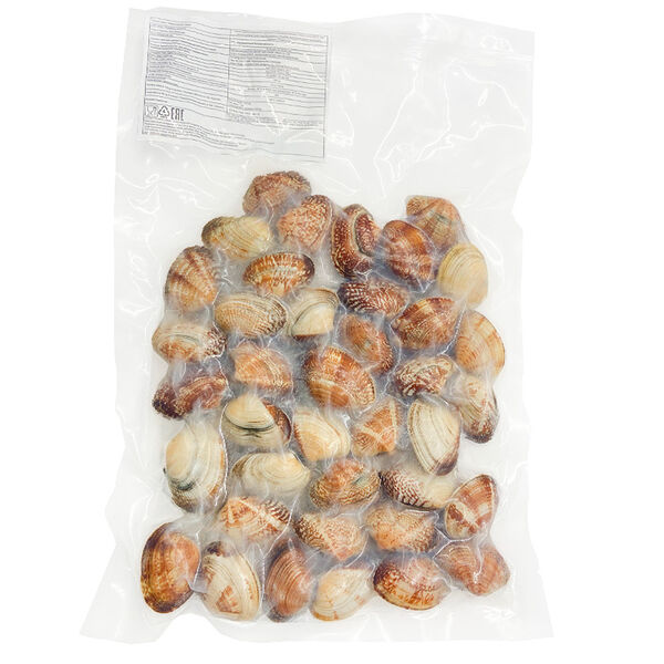 Вонголе в раковинах варено-мороженые, 500 г