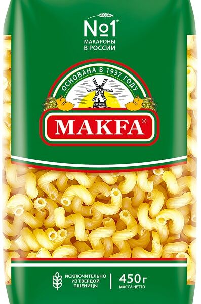 Макароны Makfa Витки 450г