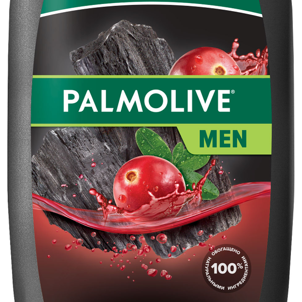 Гель для душа мужской Palmolive Men Очищение и перезагрузка с природным углем 3 в 1, 500 мл