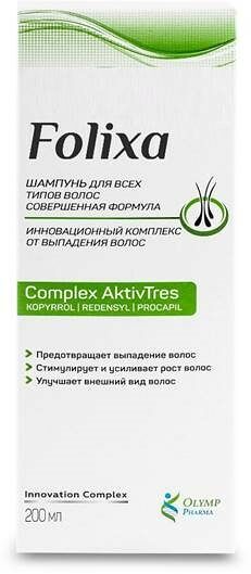 Folixa Шампунь для всех типов волос 200 мл