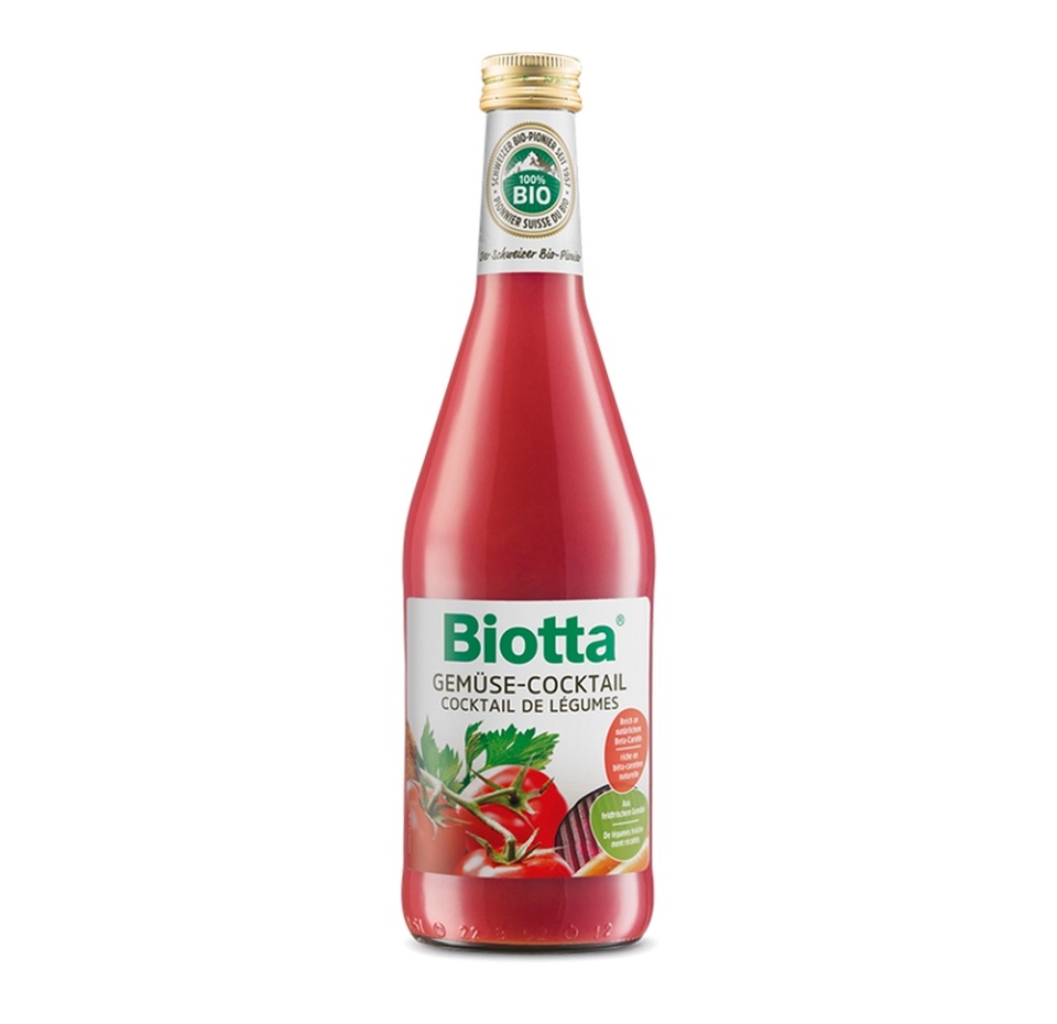

Сок Biotta мультиовощной прямого отжима с пряными травами и морской солью 500 мл