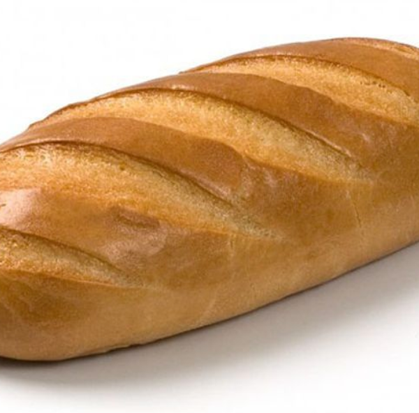 Батон Горячий высший сорт в нарезке, 350г