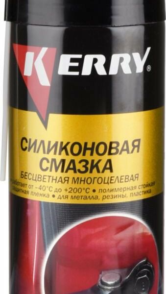 Смазка силиконовая многоцелевая Kerry бесцветная, 520 мл