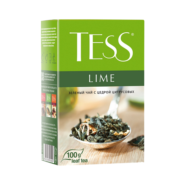 Чай Tess Lime зеленый 100 г