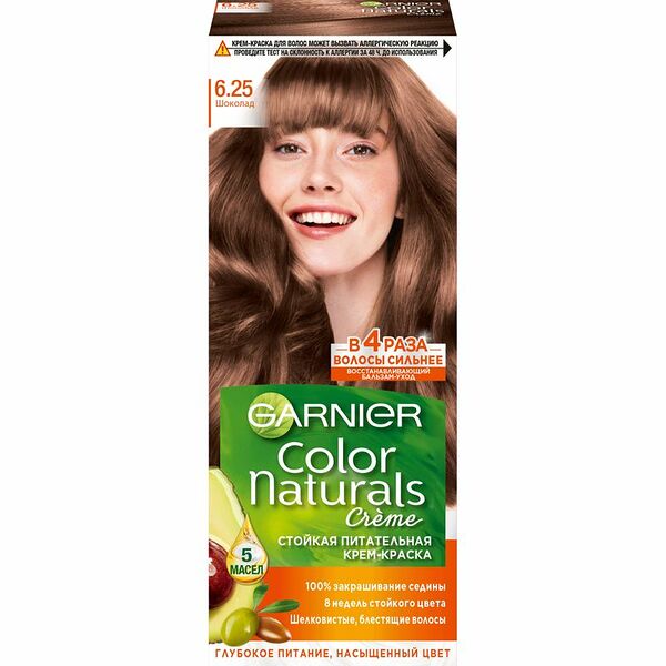 Краска для волос Garnier Color Naturals шоколад 6.25