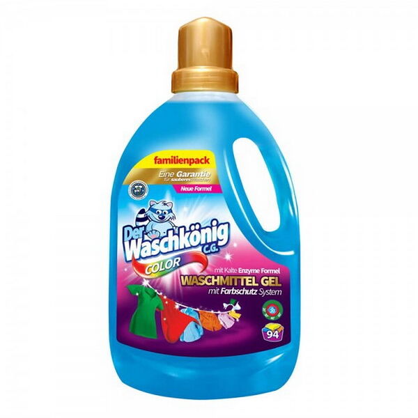 Гель для стирки цветных тканей Der Waschkönig C.G. Color 3305г