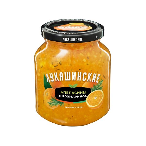 Апельсины дроблёные Лукашинские десерты с розмарином