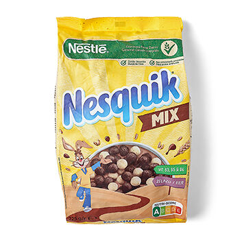 Готовый завтрак Nesquik DUO с темным и белым шоколадом Nestle