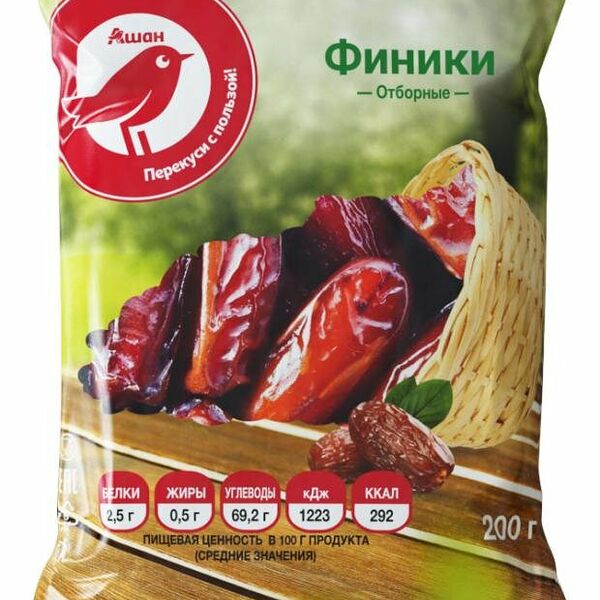 Финики АШАН Красная птица