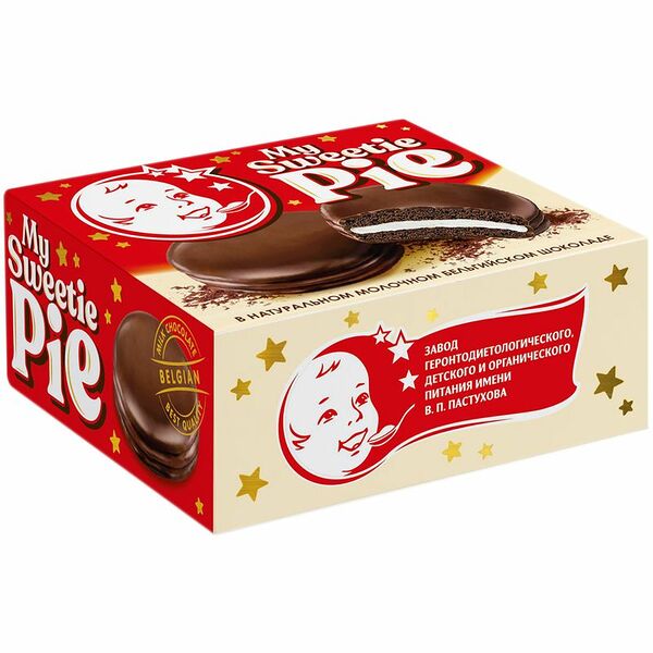 Суфле с бисквитом в молочном бельгийском шоколаде 60г, Россия