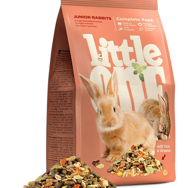 Корм для молодых кроликов Little One 900 г