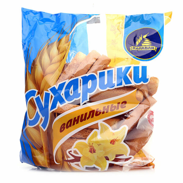Сухарики ванильные ТМ Каравай