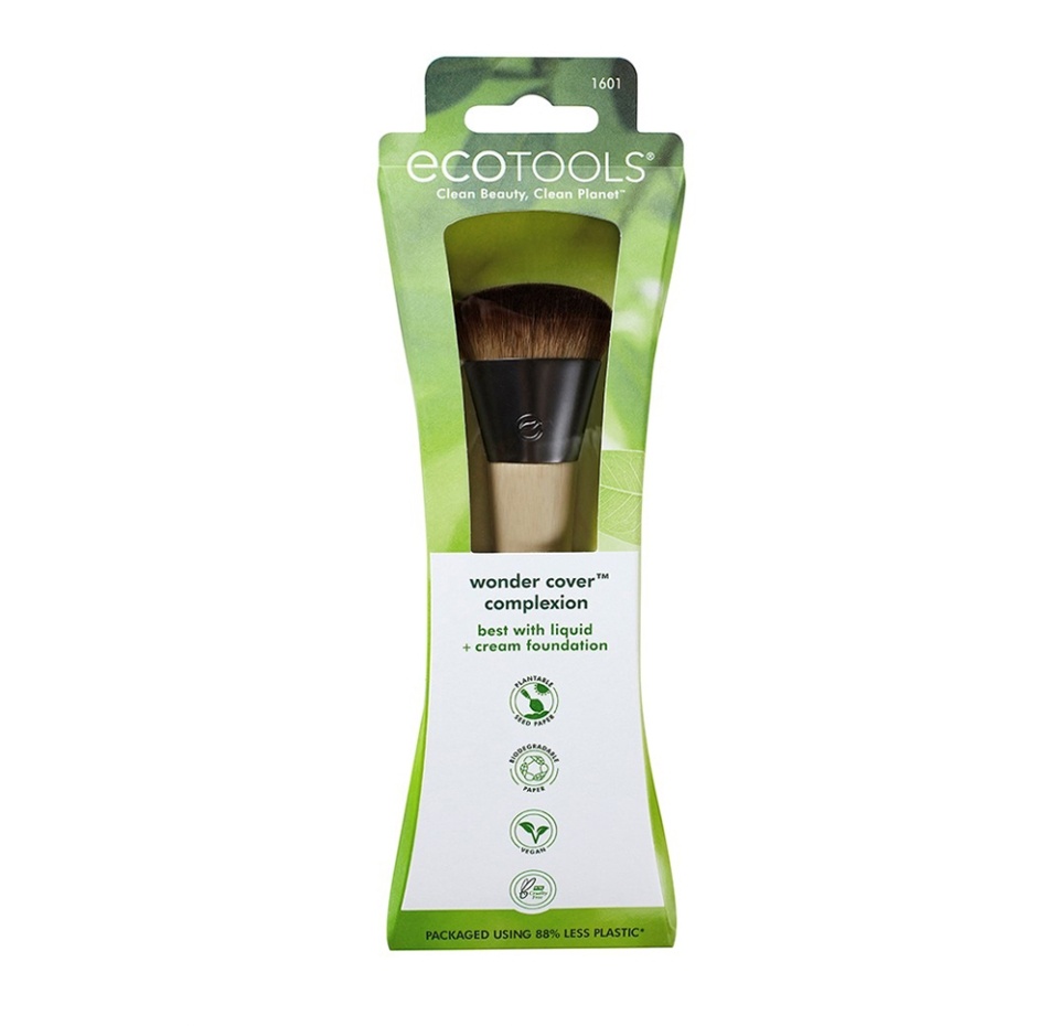 

Кисть для тональной основы Wonder Cover Complexion Brush, EcoTools, 1 шт., Китай