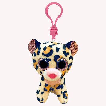 35248 Игрушка мягконабивная на брелоке Леопард LIVVIE серии 'Beanie Boo's