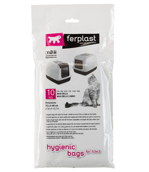 Мешок гигиенический для лотков Ferplast Maxi Bella 70x40 см 10 шт