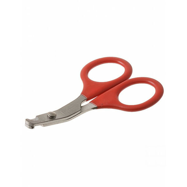 Pet Line Когтерез-ножницы DeLIGHT малый загнутый для кошек в пакете (красный) S