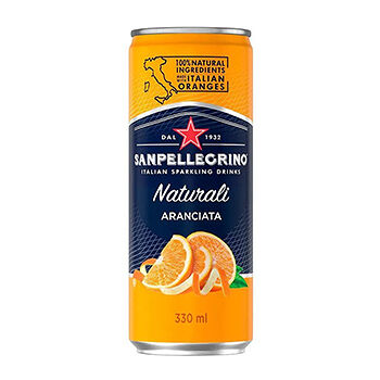 Напиток сокосодержащий апельсиновый Sanpellegrino Aranciata среднегазированный