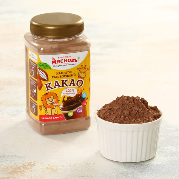 Какао растворимый натуральный МясновЪ Вкусняшка