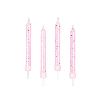 Свеча для торта Riethmueller спиральные с блестками 6.3 см набор 10 шт., Китай