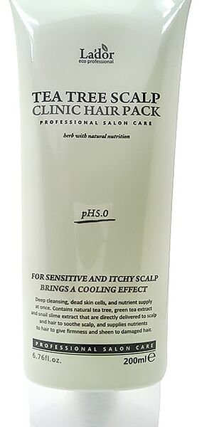 Маска для кожи головы LaDor Tea Tree Scalp Clinic Hair Pack с чайным деревом 200мл