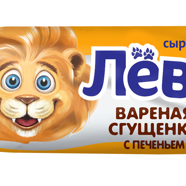 Сырок глаз с аром ванили, начинкой Вареная сгущенка и печеньем 16% 45г