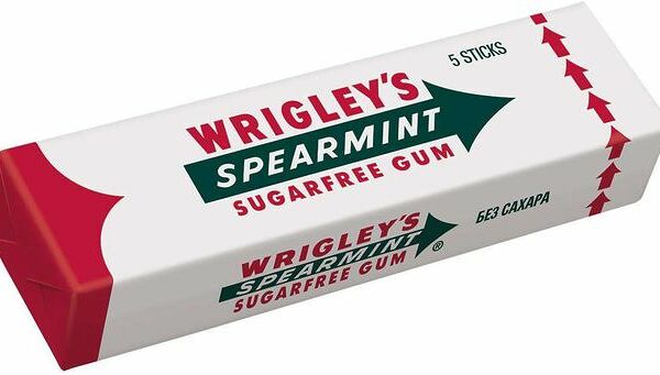 Жевательная резинка Wrigleys Spearmint, 13 г