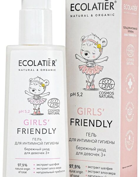 Гель для интимной гигиены Ecolatier Baby Girls' Friendly 3+ 150мл