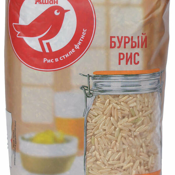 Рис бурый АШАН Красная птица