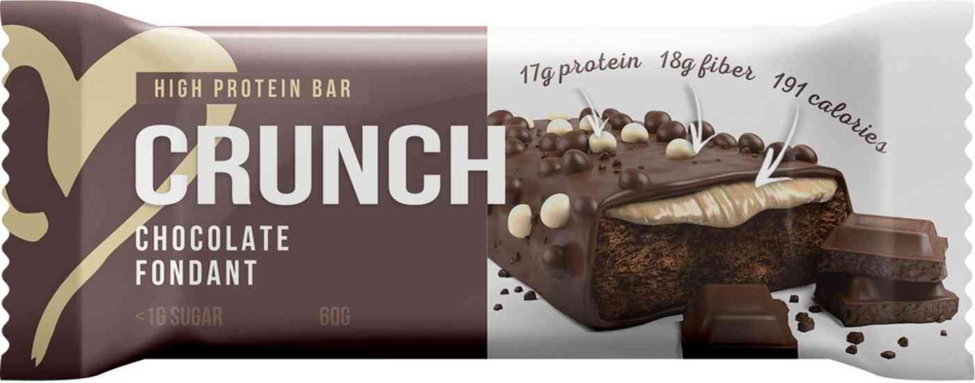 

BootyBar Crunch батончик протеиновый шоколадный фондан 60 г 1 шт