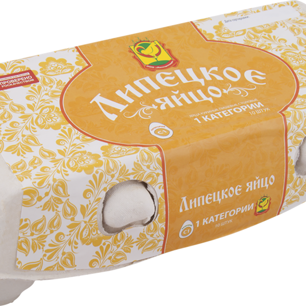 Яйцо Липецкое Куриное С1 10шт