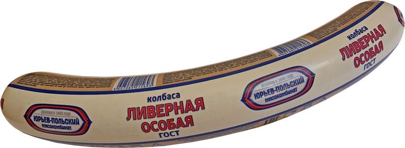 

Колбаса Юрьев-Польский МК Ливерная Особая 400 г
