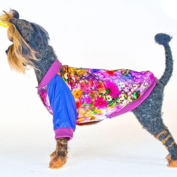 Куртка для собак Флоранс L фиолетовый