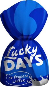Конфеты Lucky Days со вкусом сливок в Магнит со скидкой –22%