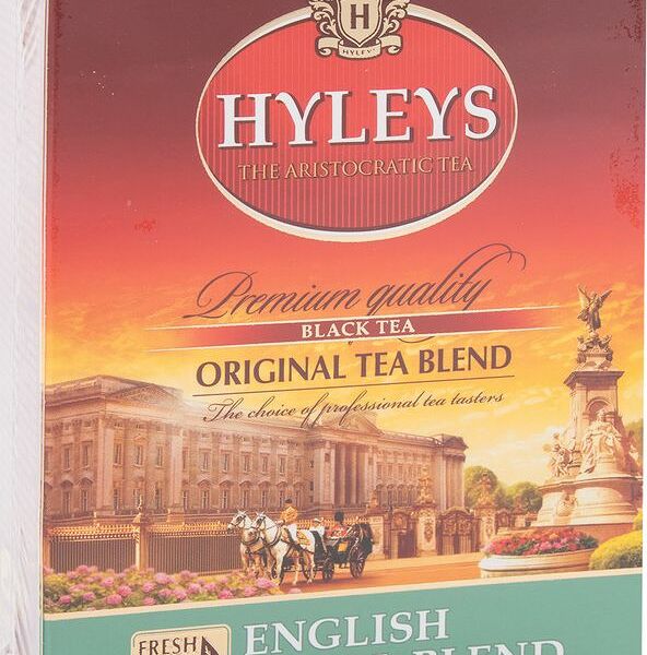 Чай Hyleys Английский Королевский купаж чёрный цитрус крупнолистовой