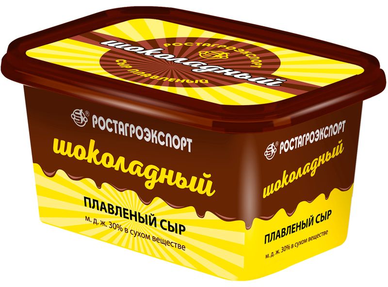 

Сыр плавленый Ростагроэкспорт Шоколадный 30%, 400 г