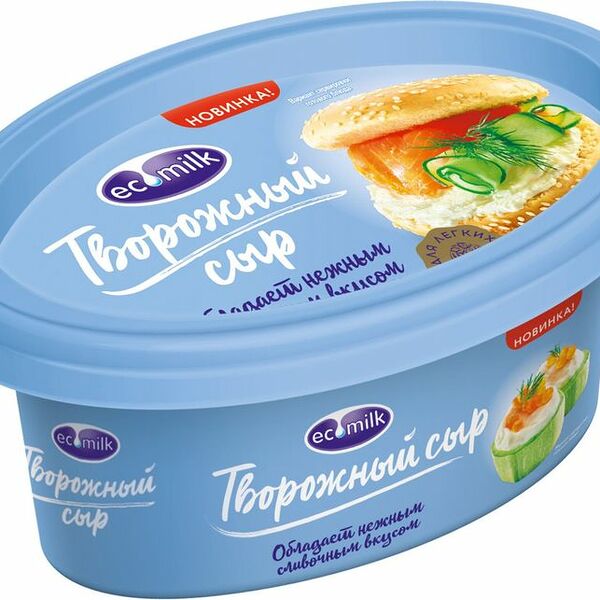 Сыр Экомилк творожный 60% 200г
