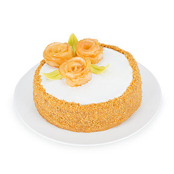 Торт Медовик с яблочной начинкой от шеф-кондитера АВ