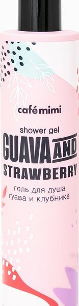 Гель для душа Cafe Mimi Гуава и Клубника 300мл