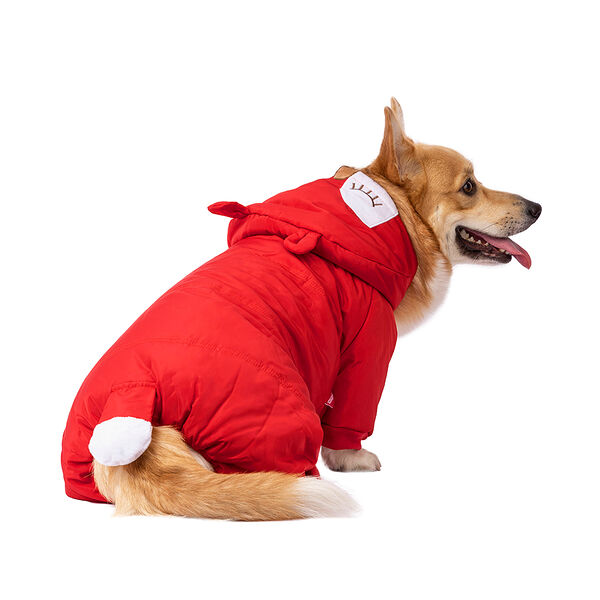 Комбинезон для собак 4XL красный (унисекс)