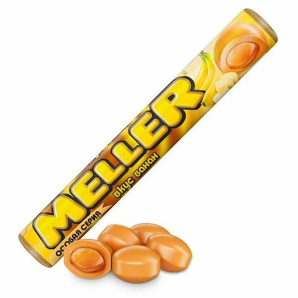 Ирис Meller со вкусом банана, 38г