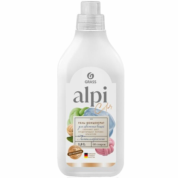 Средство для стирки Grass ALPI color gel концентрированное 