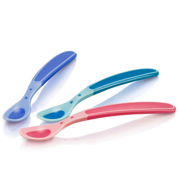 Nuby термочувствительная ложка 3M+ N3