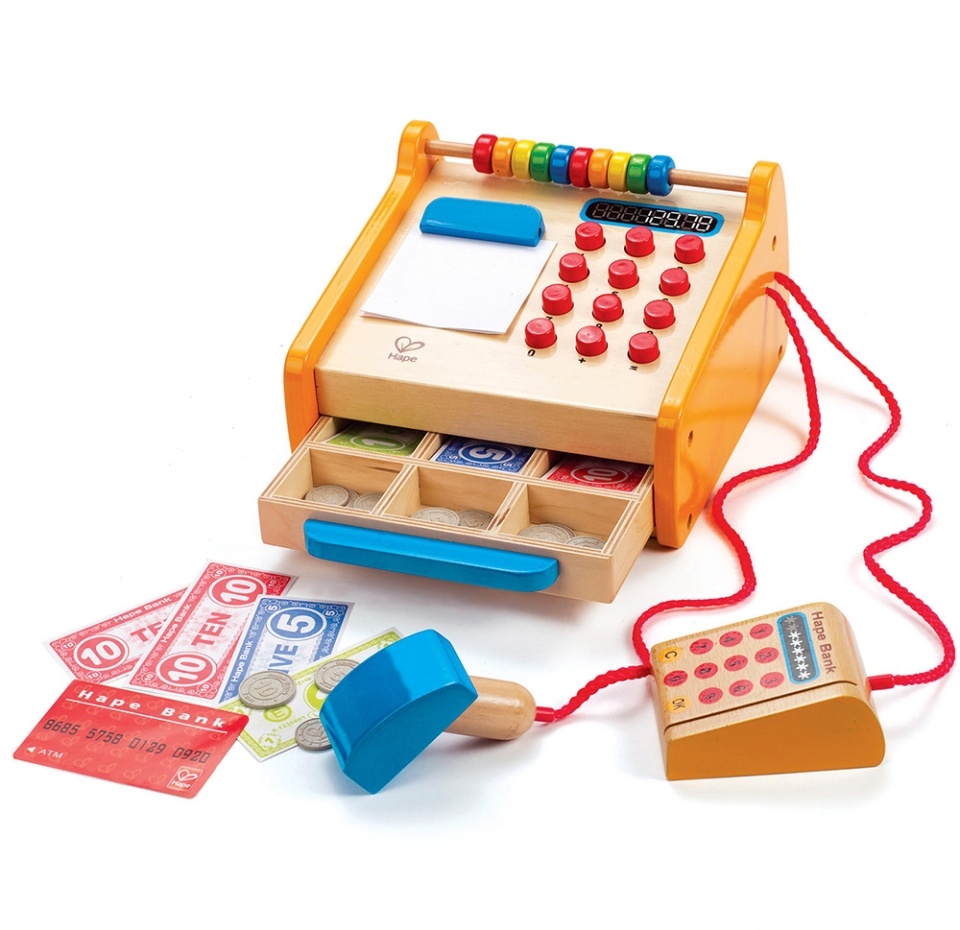 

Игровой набор «Кассовый аппарат», Hape, 35 элементов, Швейцария