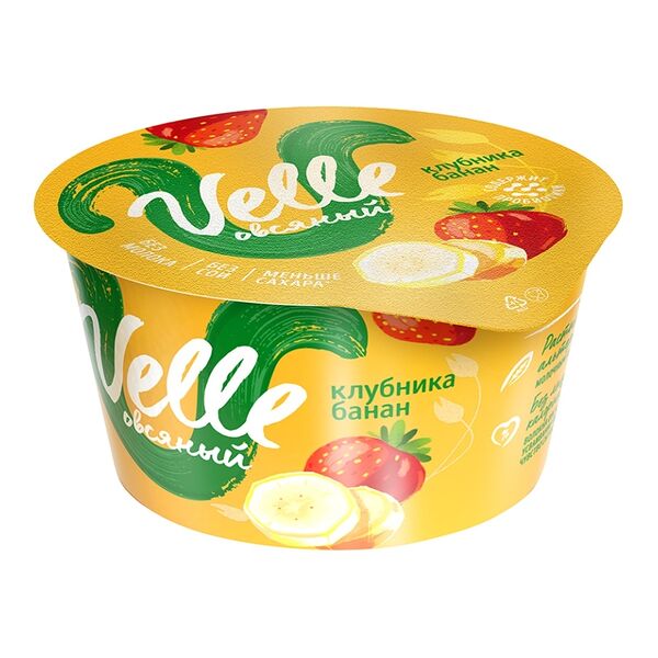 Продукт Velle Овсяный Клубника и банан 