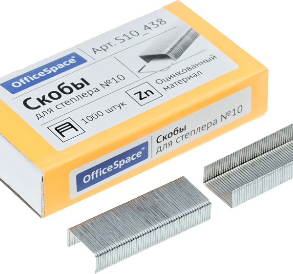 Скобы Рельеф-центр для степлера