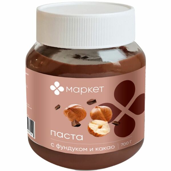 Паста Маркет с фундуком и какао 700г