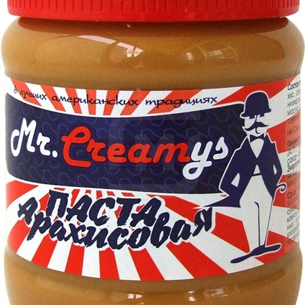Паста Mr. Creamys арахис мягкая
