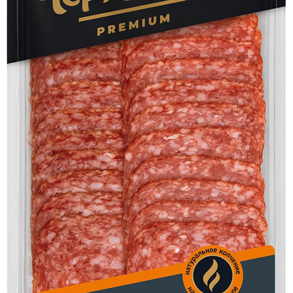 Колбаса сырокопченая Черкизово Сервелетти нарезка