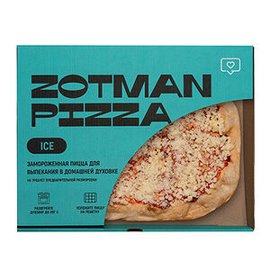 Пицца Zotman Маргарита замороженная 20*30см