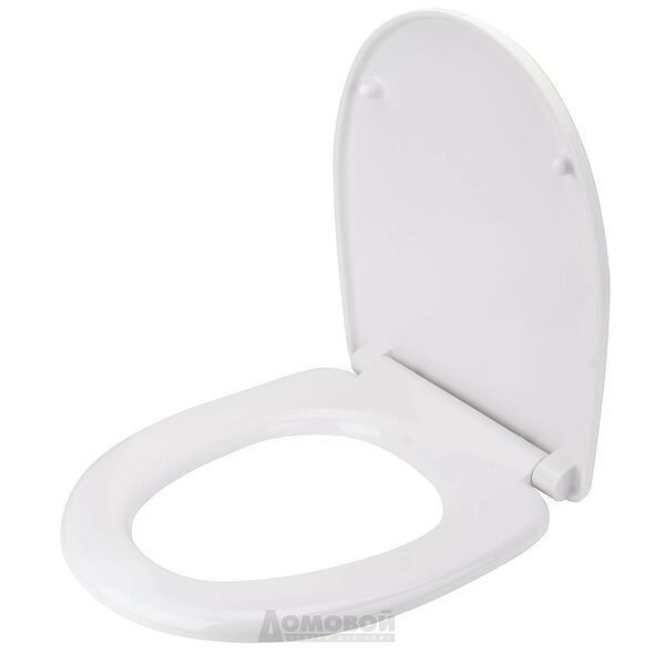 Cиденье для унитаза Soft close, 406х351 мм, дюропласт